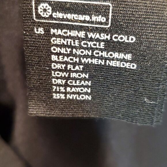 COS black shirt dress with layered front - Picture 5 of 7